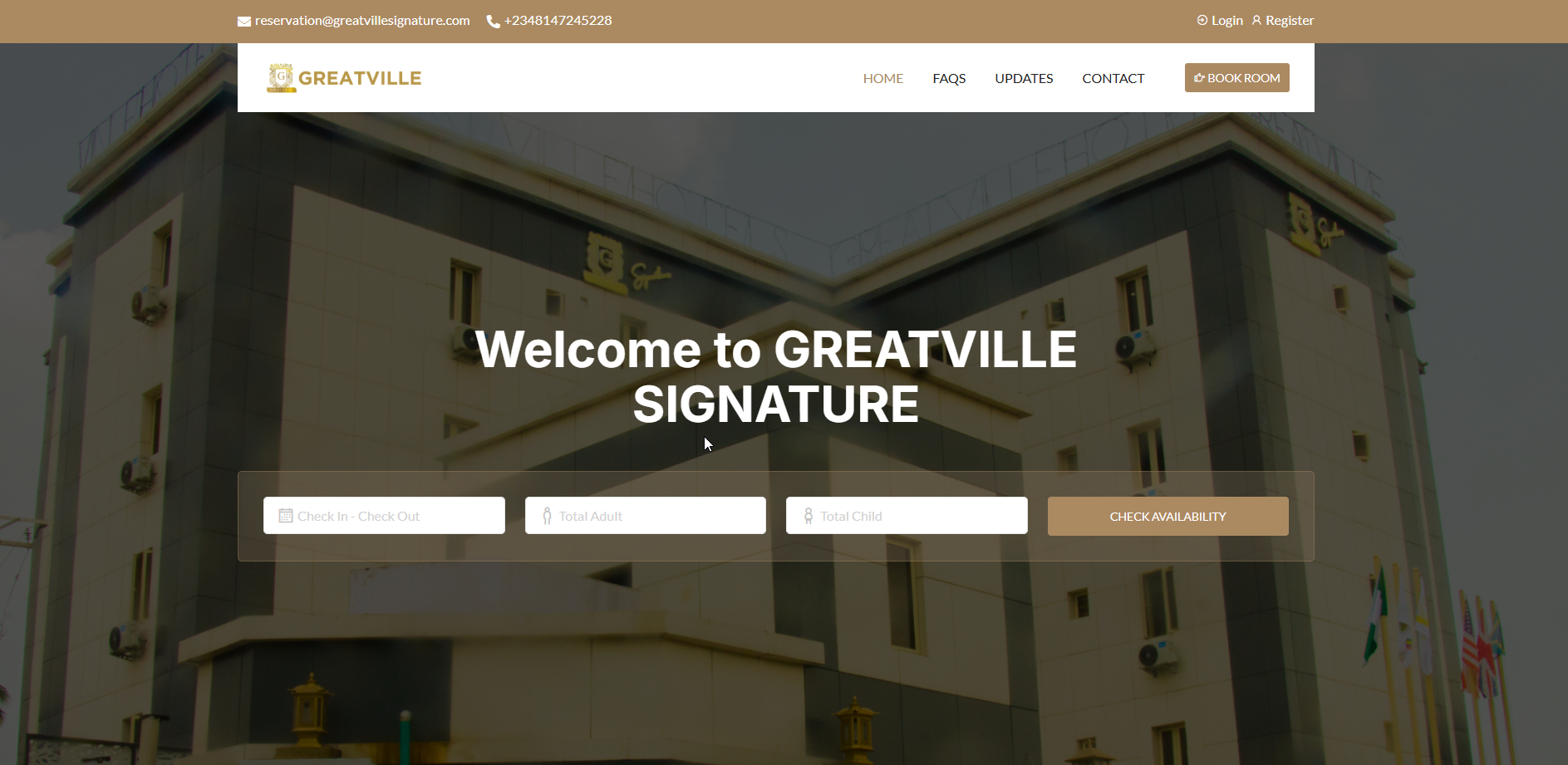 Greatville Hotel Management System